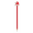 Bleistift mit Weihnachtsfigur, Weihnachtsmann Ramsvika, rot