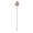 Bleistift mit Weihnachtsfigur, Schnemann Ramsvika, weiß
