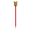 Bleistift mit Weihnachtsfigur, Rentier Ramsvika, rot