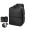 Handgepäck-Kompressionsrucksack aus RPET VacuFly, schwarz