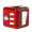 RABS Antistress-Fidget-Würfel ChillSix, rot