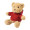 Plüsch-Teddybär mit Hoodie Hobear, rot