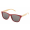 Sonnenbrille Colobus, natur/rot