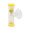 Sanduhr Sandy, transparent/gelb
