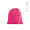 "Lhotse Tote Bag" Kordelzugbeutel aus recycelter Baumwolle (140 g/m²), fuchsia