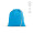 "Lhotse Tote Bag" Kordelzugbeutel aus recycelter Baumwolle (140 g/m²), hellblau