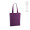 "Annapurna Tote Bag" Einkaufstasche aus recycelter Baumwolle (180 g/m²) mit Bodenfalte, purpur