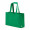 "Makalu" Einkaufstasche aus recycelter Baumwolle (280 g/m²) mit 65 cm Henkel, grün