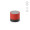 "Gauss Speaker" Lautsprecher aus rABS, 300 mAh, 3 W, 1,5 Stunden Wiedergabezeit, rot