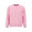 "Waikiki" Unisex Sweatshirt mit Rundhalsausschnitt aus Bio-Baumwolle und recyceltem PET, rosa