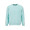 "Waikiki" Unisex Sweatshirt mit Rundhalsausschnitt aus Bio-Baumwolle und recyceltem PET, hellgrün