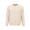 "Waikiki" Unisex Sweatshirt mit Rundhalsausschnitt aus Bio-Baumwolle und recyceltem PET, beige