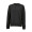 "Waikiki" Damen Sweatshirt mit Rundhalsausschnitt aus Bio-Baumwolle und recyceltem PET, schwarz