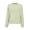 "Waikiki" Damen Sweatshirt mit Rundhalsausschnitt aus Bio-Baumwolle und recyceltem PET, pastelgrün