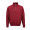 "Malibu" Sweatshirt mit 1/4-Reißverschluss aus Bio-Baumwolle, recycelter Baumwolle und recyceltem PET, burgund