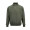 "Malibu" Sweatshirt mit 1/4-Reißverschluss aus Bio-Baumwolle, recycelter Baumwolle und recyceltem PET, armeegrün