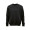 "Nazaré" Sweatshirt mit Rundhalsausschnitt aus Bio-Baumwolle, recycelter Baumwolle und recyceltem PET, schwarz