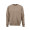 "Nazaré" Sweatshirt mit Rundhalsausschnitt aus Bio-Baumwolle, recycelter Baumwolle und recyceltem PET, hellbraun