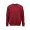 "Nazaré" Sweatshirt mit Rundhalsausschnitt aus Bio-Baumwolle, recycelter Baumwolle und recyceltem PET, burgund