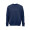 "Nazaré" Sweatshirt mit Rundhalsausschnitt aus Bio-Baumwolle, recycelter Baumwolle und recyceltem PET, marineblau