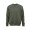 "Nazaré" Sweatshirt mit Rundhalsausschnitt aus Bio-Baumwolle, recycelter Baumwolle und recyceltem PET, armeegrün