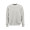 "Nazaré" Sweatshirt mit Rundhalsausschnitt aus Bio-Baumwolle, recycelter Baumwolle und recyceltem PET, helles meliertes grau