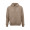 "Tulum" Kapuzenpullover aus Bio-Baumwolle, recycelter Baumwolle und recyceltem PET, hellbraun