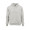 "Tulum" Kapuzenpullover aus Bio-Baumwolle, recycelter Baumwolle und recyceltem PET, helles meliertes grau