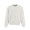 "Whitehaven" Oversized Sweatshirt aus Bio-Baumwolle, recycelter Baumwolle und recyceltem PET, pastel weiß