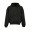 "Ericeira" Oversized Kapuzenpullover aus Bio-Baumwolle, recycelter Baumwolle und recyceltem PET, schwarz