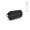 "Riga Toiletry Bag" 5,7L Kulturtasche aus rPET mit Tragegriff, zylindrische Form, schwarz