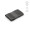 "Donatello L Towel" Badetuch aus recycelter Baumwolle (370 g/m²), dunkelgrau
