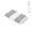 "Rodin Towel" Badetuch aus recycelter Baumwolle (350 g/m²), grau