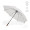 "Aretha Umbrella" 32" Regenschirm aus rPET mit automatischer Öffnung, winddicht , weiß