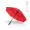 "Prince Umbrella" 23" Regenschirm aus rPET mit automatischer Öffnung, sturmfest , rot
