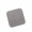 eckige Filz Untersetzer, 10 x 10 cm aus Recyclingfilz, grau