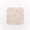 eckige Filz Untersetzer, 10 x 10 cm aus Recyclingfilz, hellbeige meliert