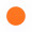 runde Filz Untersetzer, Ø 10 cm aus Wollfilz, orange