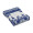 TOSTI RPET-Fleece-Decke 190 g/m², blau
