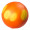 Ball Farbwechsel Anti-Stress-Handtrainer, orange
