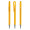 prodir DS1 TFS Twist Kugelschreiber, gelb, Schreibfarbe: blau