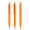 prodir DS4 Soft Touch PRR Push Kugelschreiber, orange, Schreibfarbe: blau