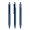 prodir DS4 Soft Touch PRR Push Kugelschreiber, sodalithblau, Schreibfarbe: blau