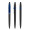 prodir DS5 TSM Twist Kugelschreiber, schwarz, sideralblau matt, Schreibfarbe: blau