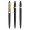 prodir DS5 Soft Touch TSR Twist Kugelschreiber, schwarz, gold matt