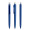 prodir DS8 Soft Touch PRR Push Kugelschreiber, blau, silber matt, Schreibfarbe: blau