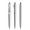 prodir DS8 Soft Touch PSR Push Kugelschreiber, delfingrau, silber