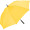 Fiberglas-Golf-/Gästeschirm, gelb