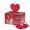 Geschenkbox Mini "Herz", Ritter SPORT Schokowürfel Mousse au Chocolate