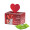 Geschenkbox Mini "Herz", Ritter SPORT Schokowürfel Vollnuss Nougatcreme